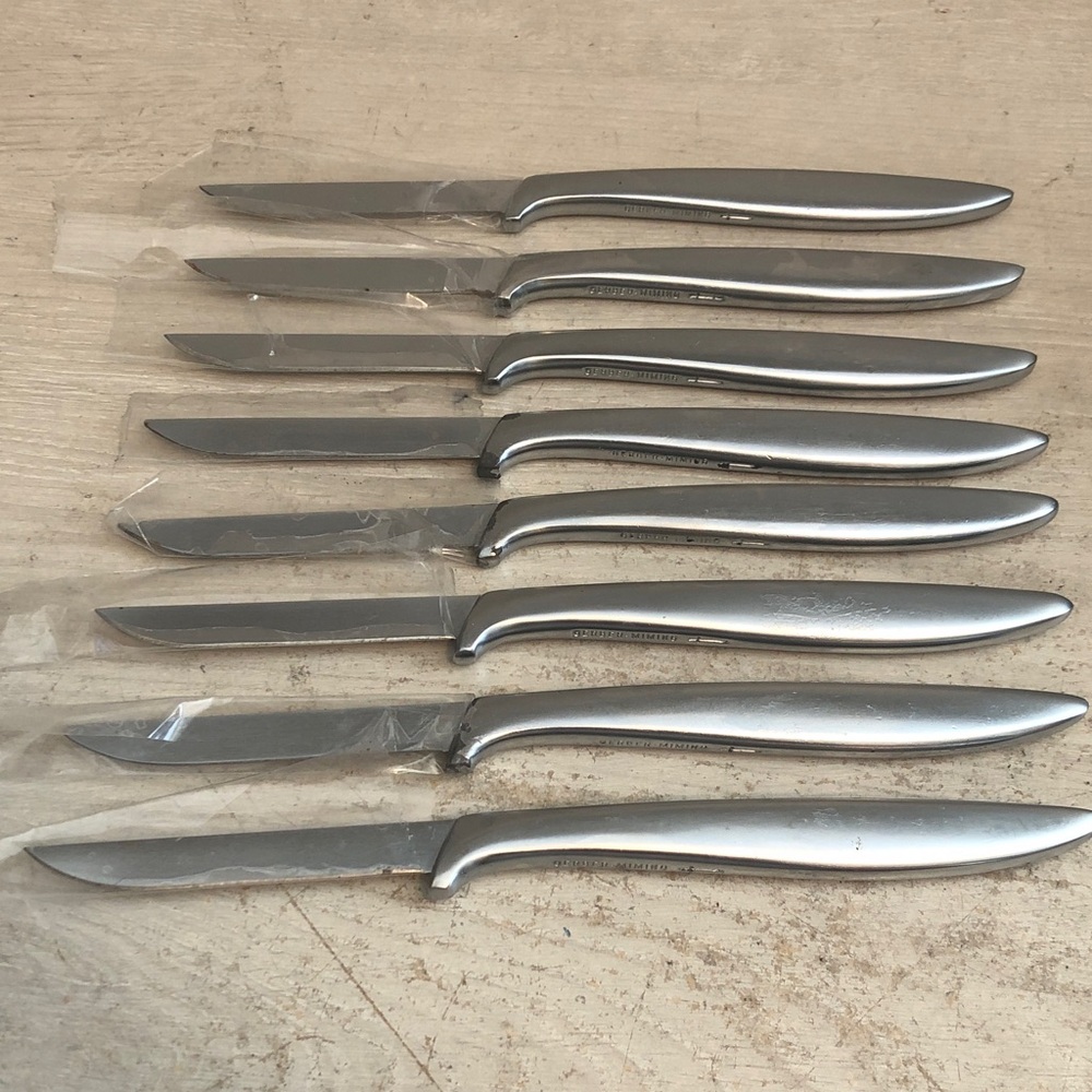 Vintage Gerber Miming Steak Knives Lot of 8